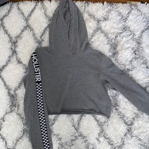 Hollister cropped hoodie